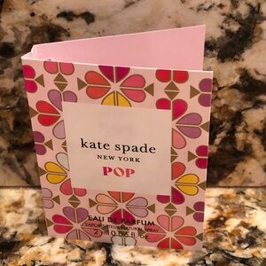Kate Spade New York Pop Vial Sample Spray Card
